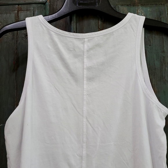 CALME by Johnny Was Tank Top in White, Size Medium, NWOT - Picture 3 of 7